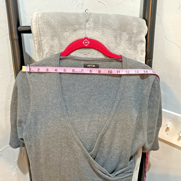 APT.9 Size Small Grey Dress - Picture 5 of 8